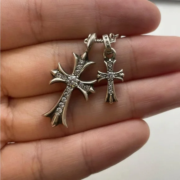 Chrome Hearts | Jewelry | Chrome Hearts Double Cross Pendant